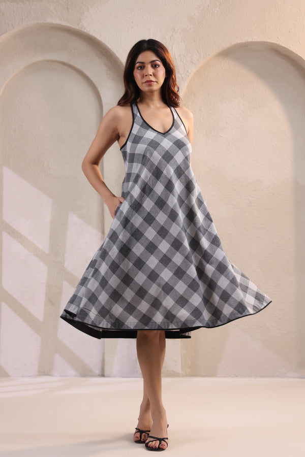 Riding Waves, Mom! Black Long Dress