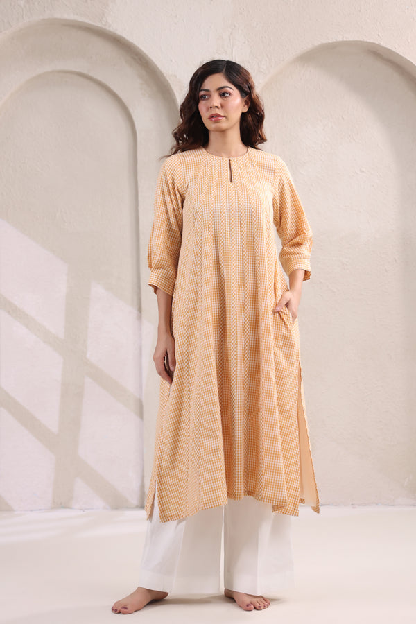Compliments - A Sure Thing! Yellow Kurta Sets