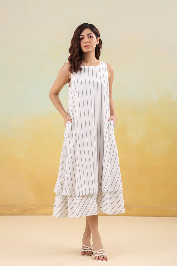Daydreaming In Sumer Double Layer Dress