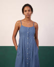 Blue Horizon Strappy Kurta & Palazzo Co-ord Set - View 4