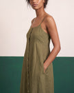 Olive Grove Strappy Kurta & Palazzo Co-ord Set - View 4