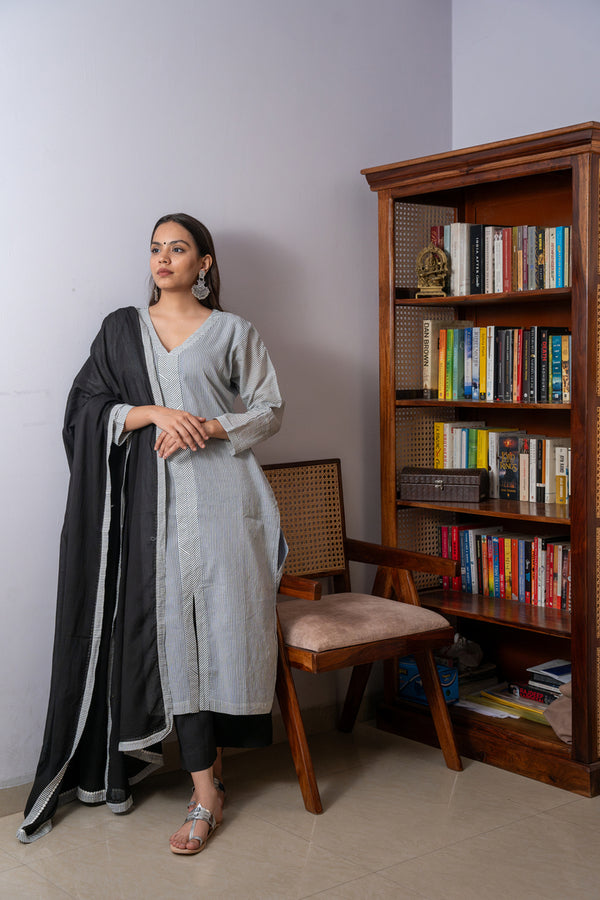Rozana Cotton Suit Set