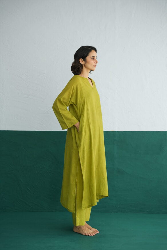 Hariyal Cotton Suit Set