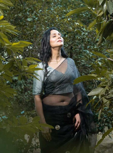 Amaavas Organza Saree