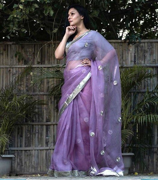 Gul Organza Saree